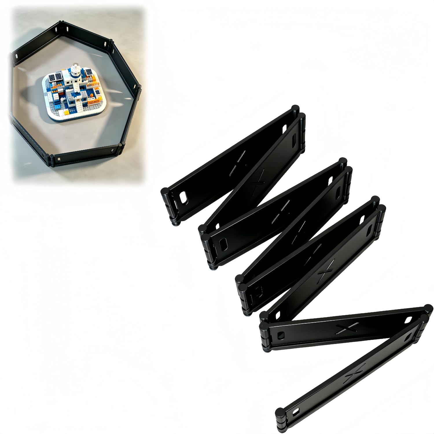 Foldable Robot Vacuum Physical Barrier (B0H6BDKHPK)