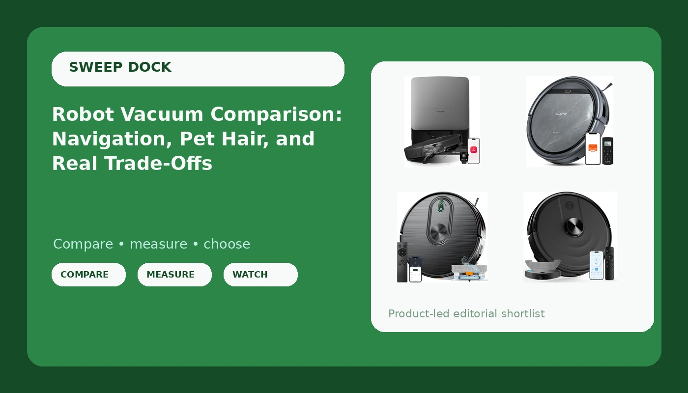 Robot Vacuum Comparison: Navigation, Pet Hair, and Real Trade-Offs