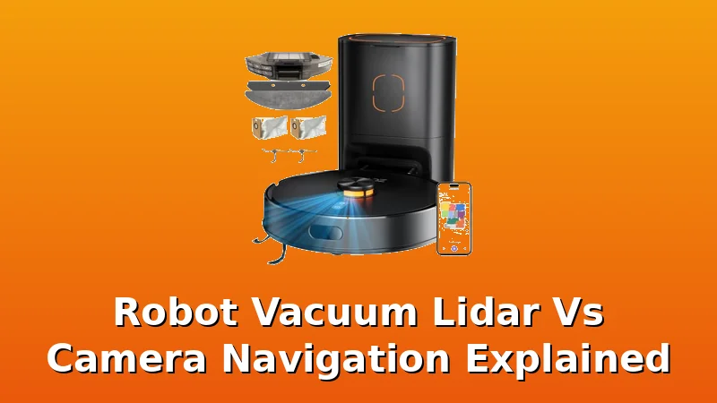 Robot Vacuum Lidar Vs Camera Navigation Explained - Sweep Dock review with measurements and honest opinion